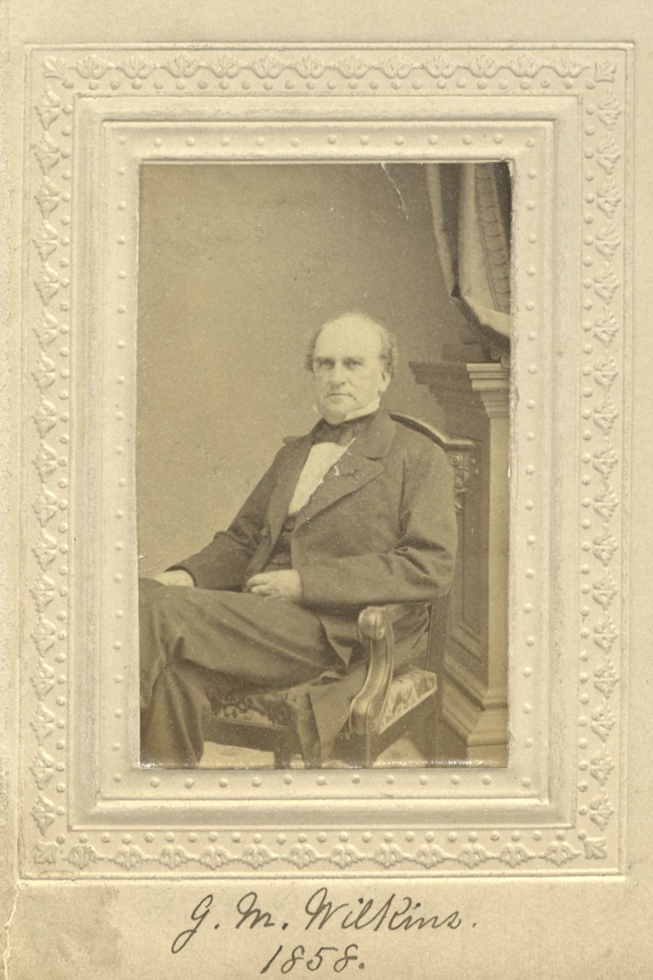 Member portrait of Gouverneur M. Wilkins